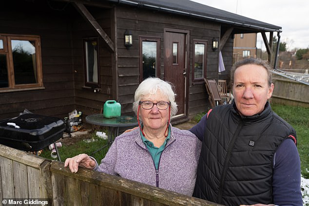 Furious family kicked out of illegally built home after dodging council tax for 11 YEARS when mum’s friend ‘tells on them’ to council